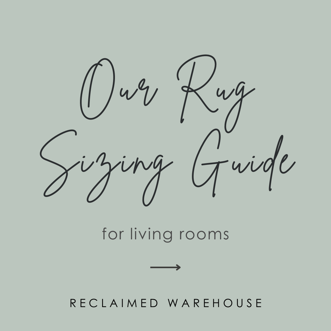 Living Room Rug Sizing Guide