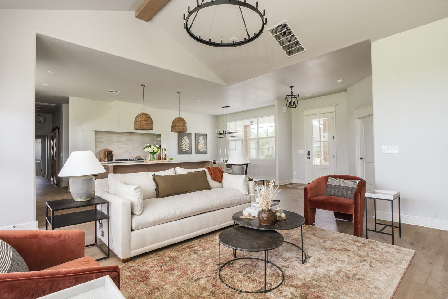 Kennedy Rust Multi Rug
