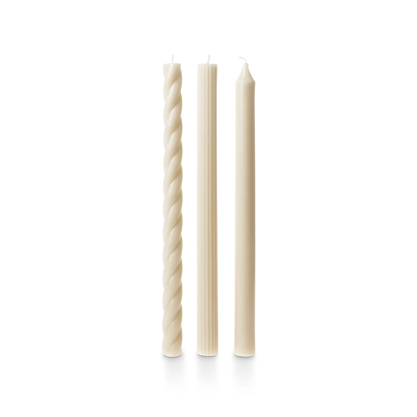 Colored Taper Candle Set