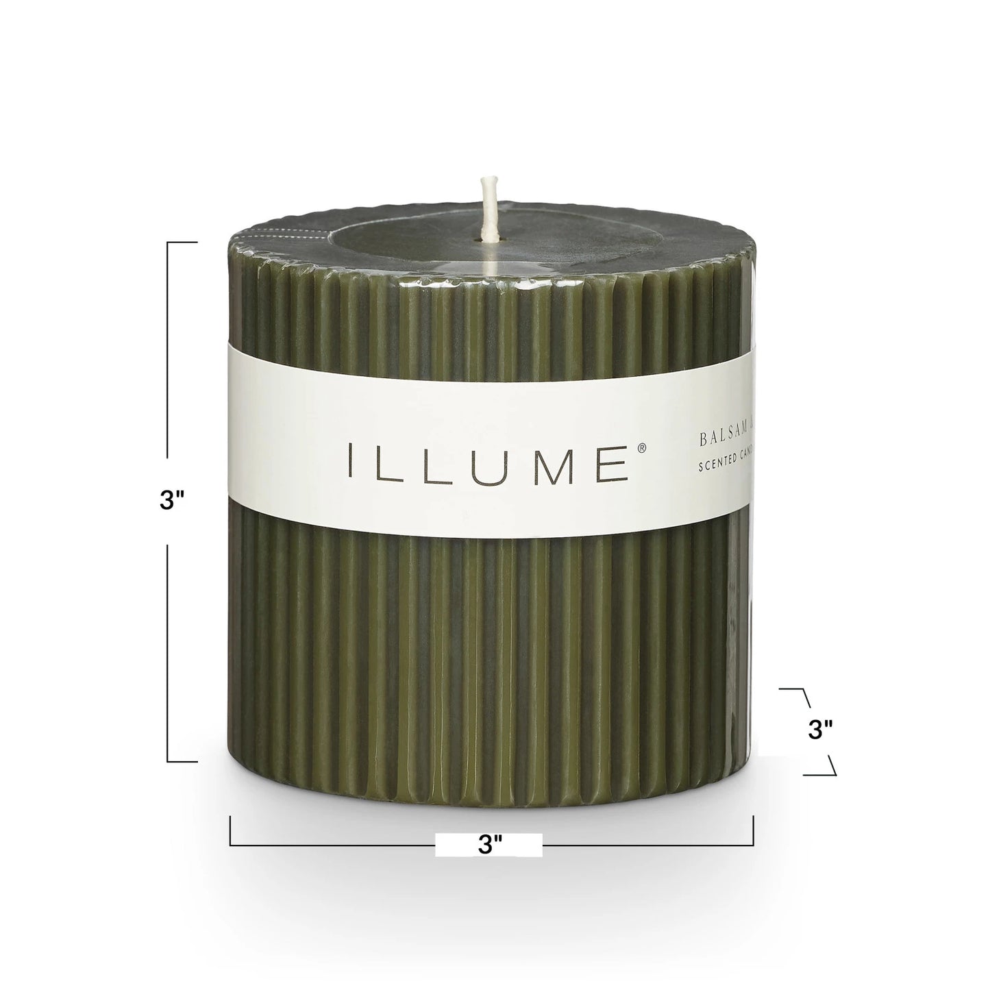 Balsam & Cedar Pillar Candle