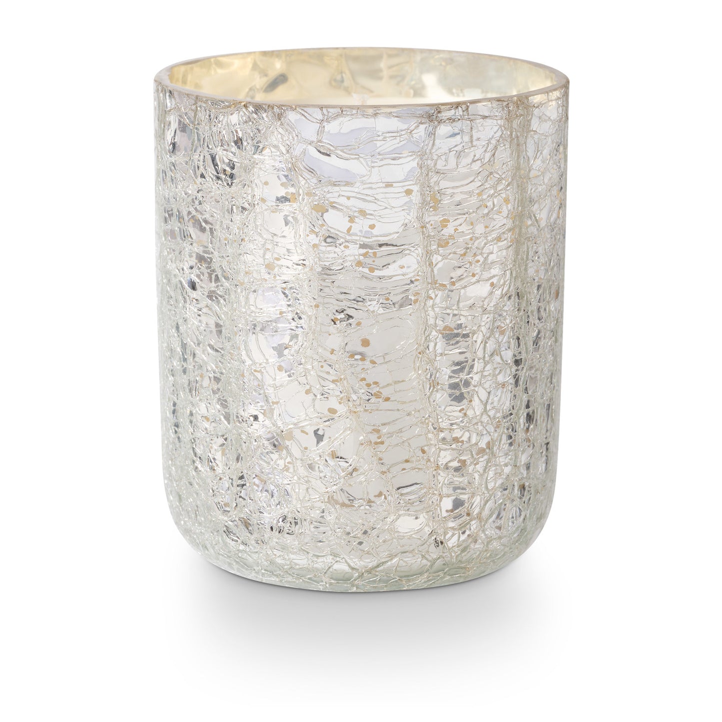Boxed Crackle Glass Candle
