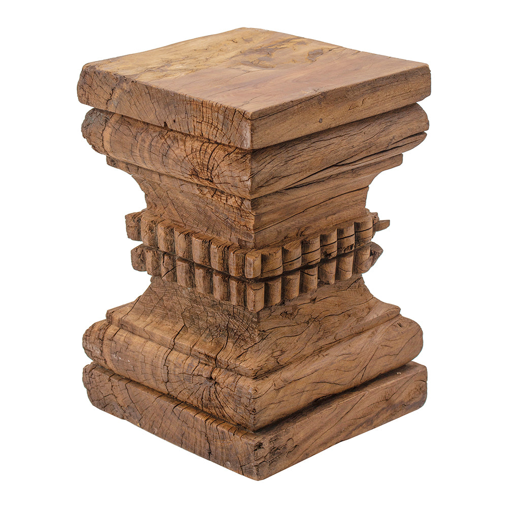 Carved Organic Stool
