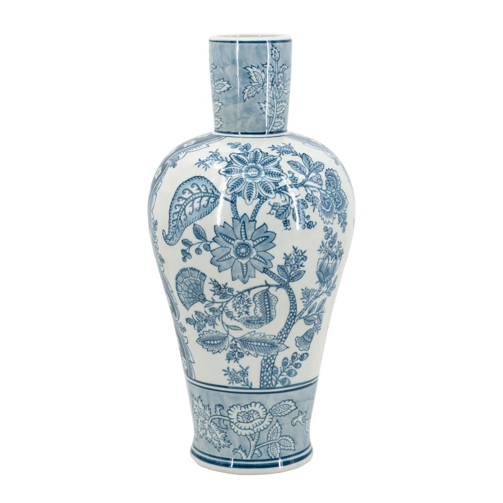 Blue and White Porcelain Vase