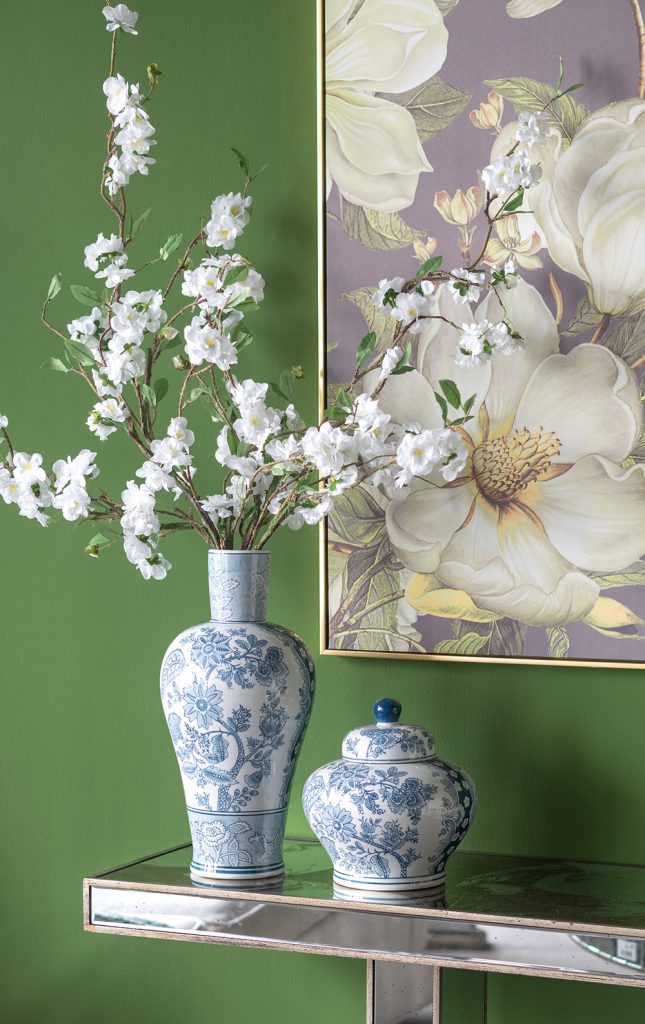 Blue and White Porcelain Vase
