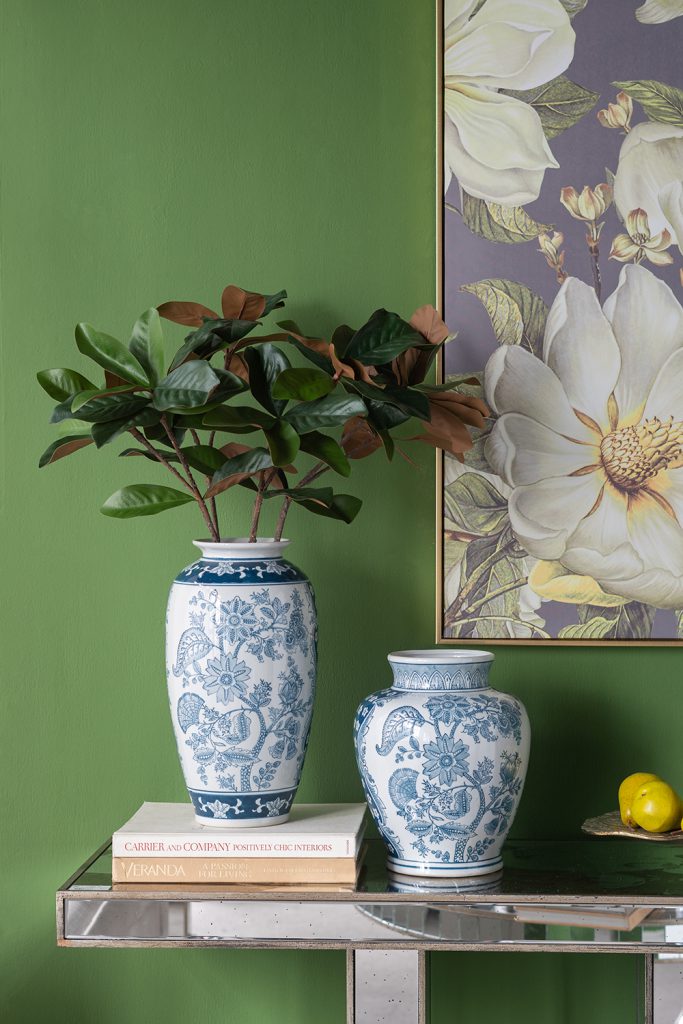 Blue and White Porcelain Vase