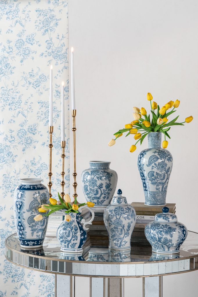 Blue and White Porcelain Vase