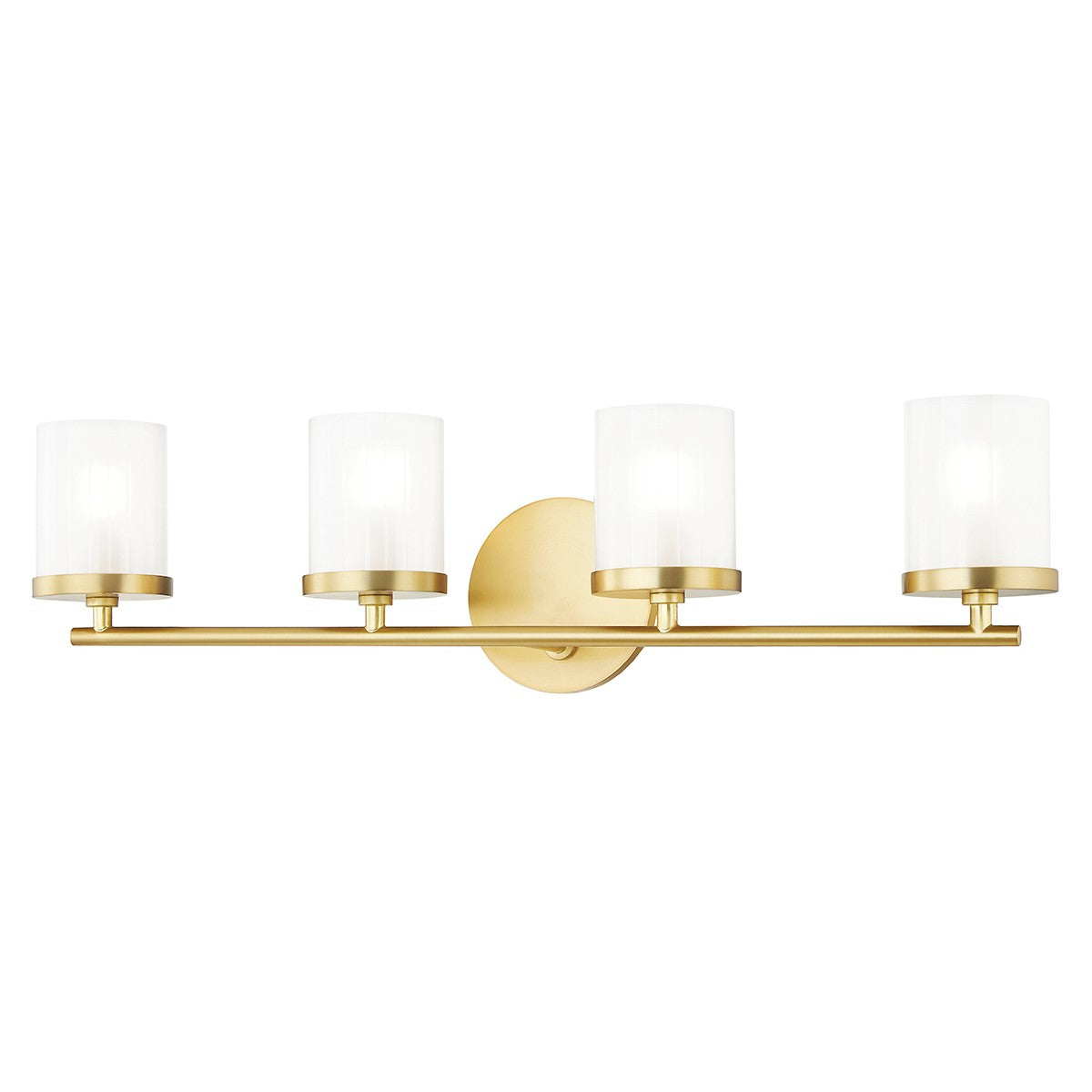 Riley Vanity Light in Aged Brass