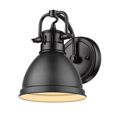 Dunbar Small Black Sconce Light