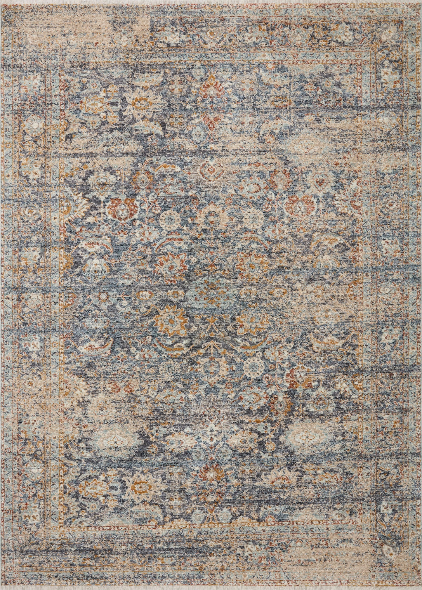 Blake Navy / Multi Rug