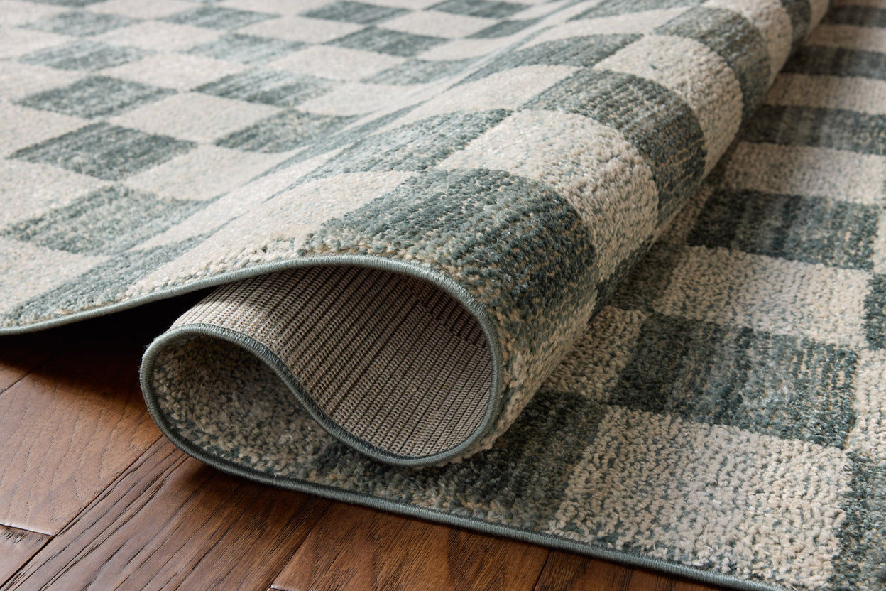 Calvin Rug Blue/Ivory
