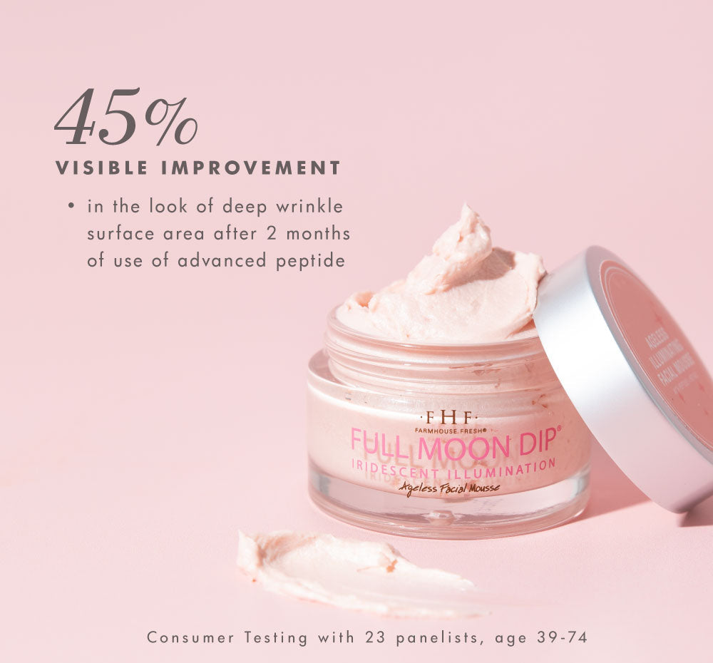 Full Moon Dip® Iridescent Ageless Facial Mousse