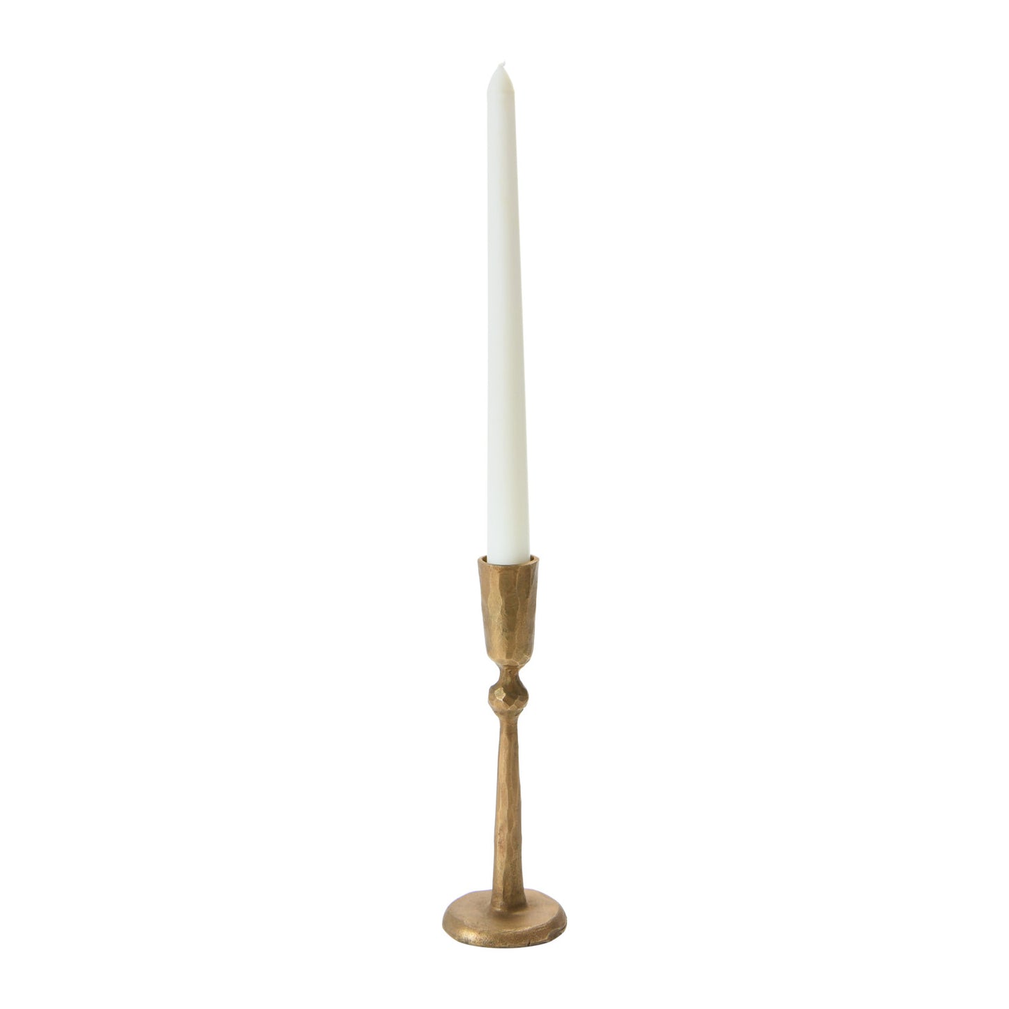 Hand-Forged Metal Taper Holder