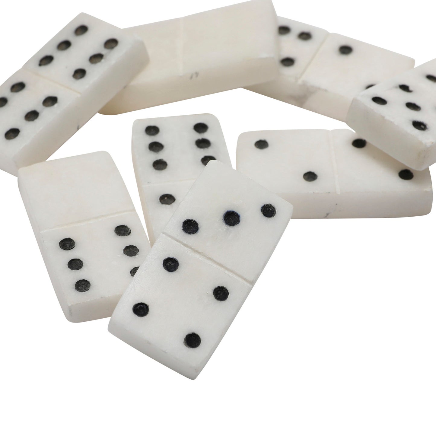 Handmade Alabaster Dominoes