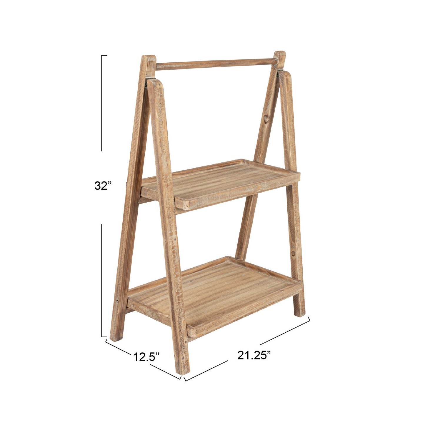 Folding Wooden Shelf