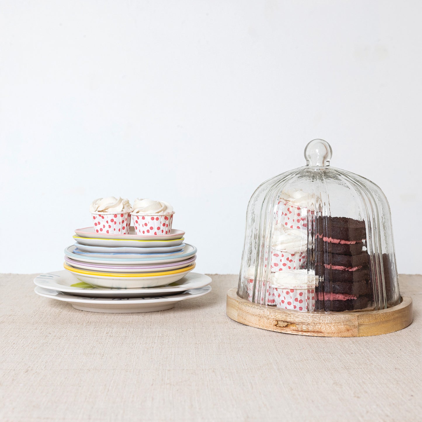 Recycled Glass Cloche