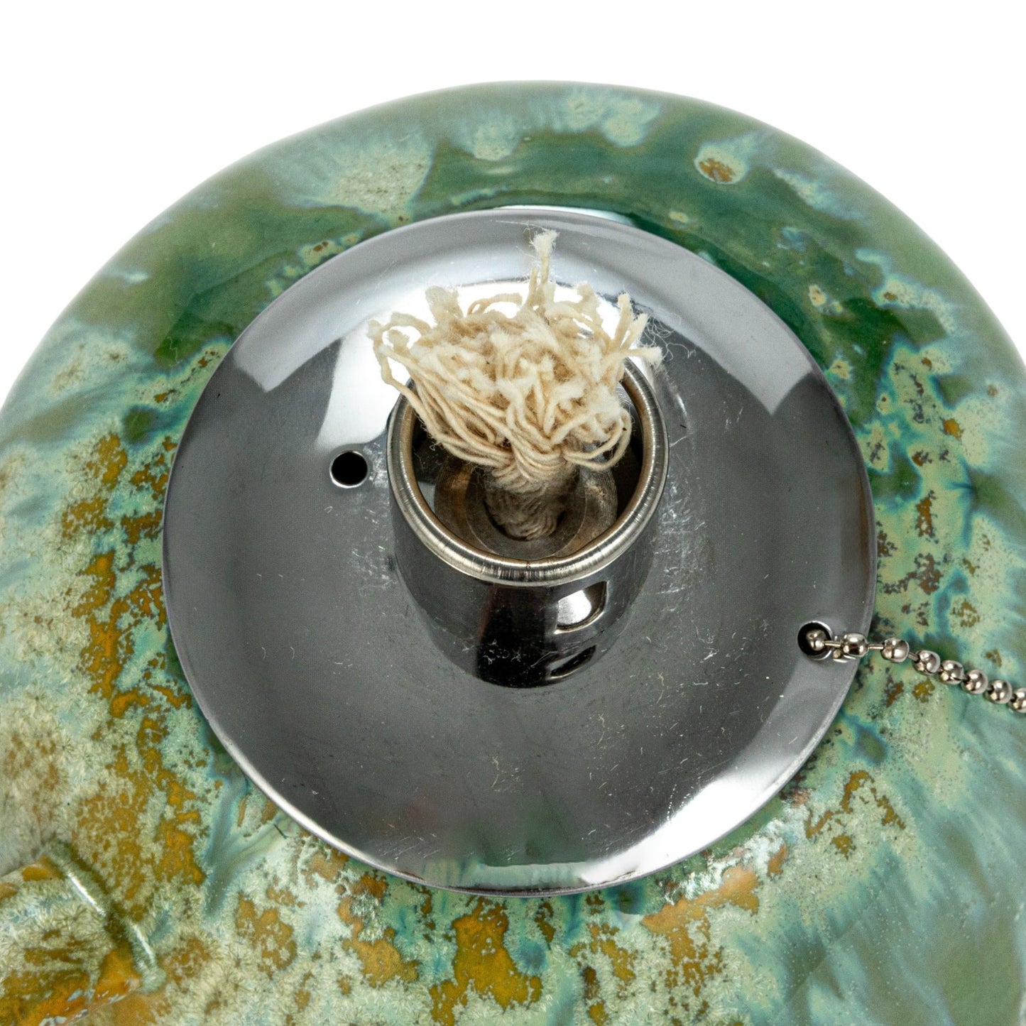 Stoneware Oil Lamp