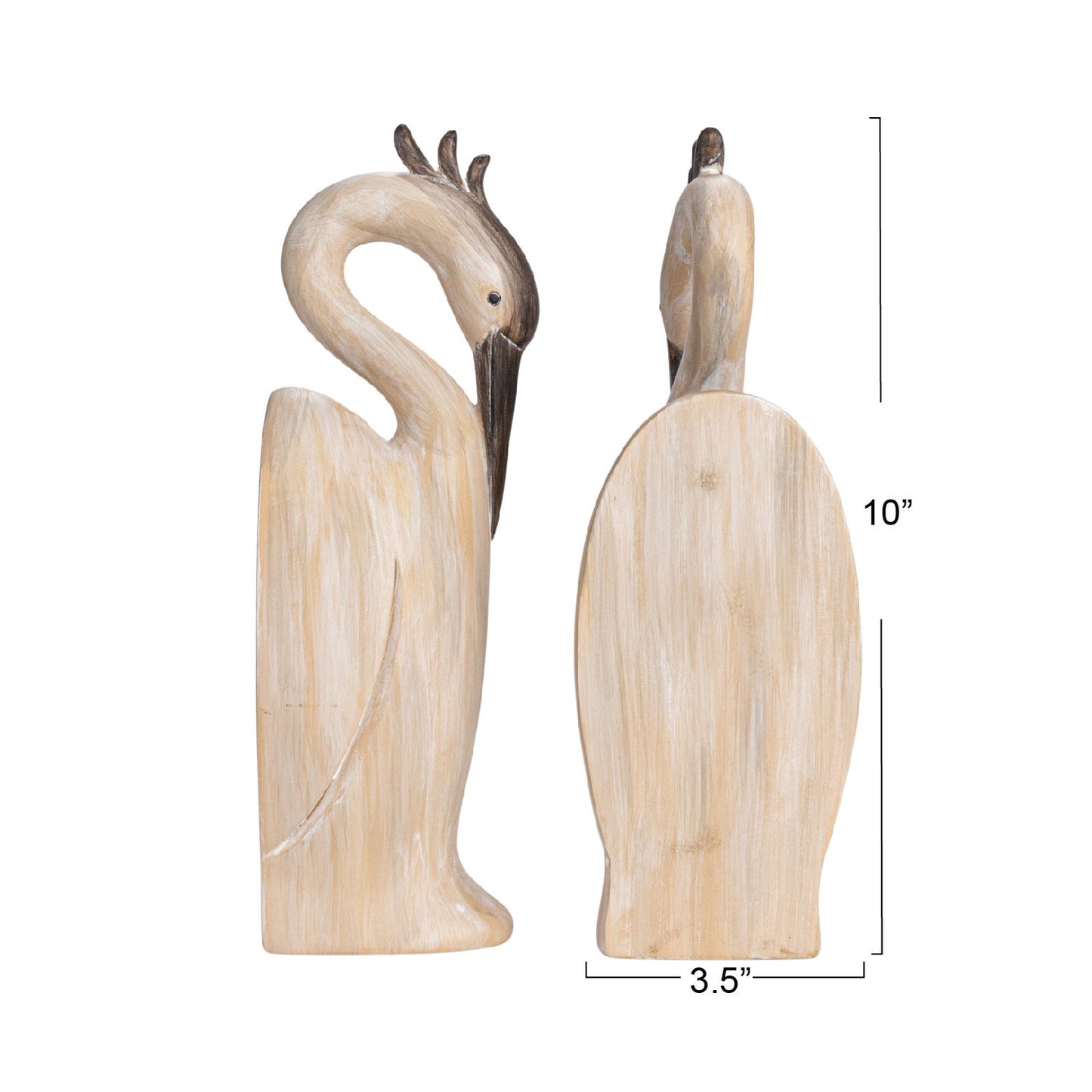 Heron Bookends