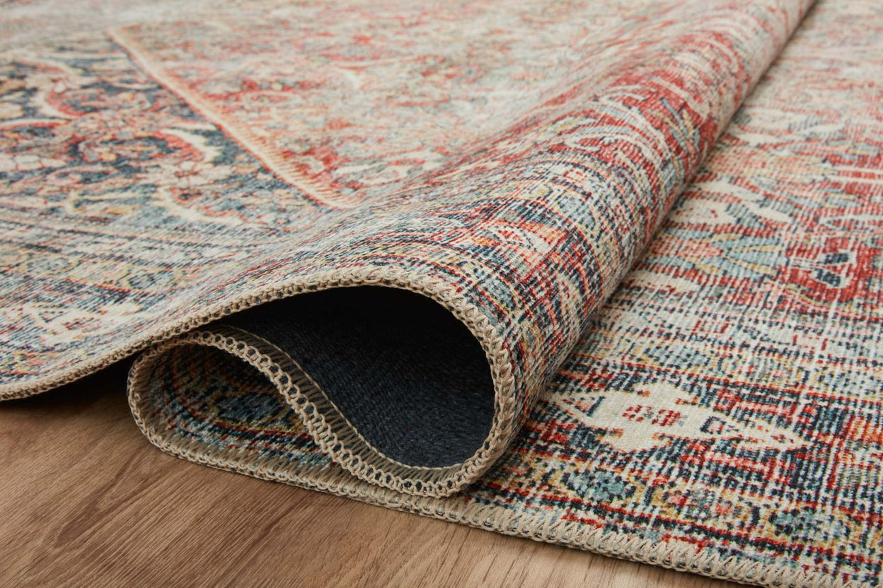 Georgie Red / Navy Rug