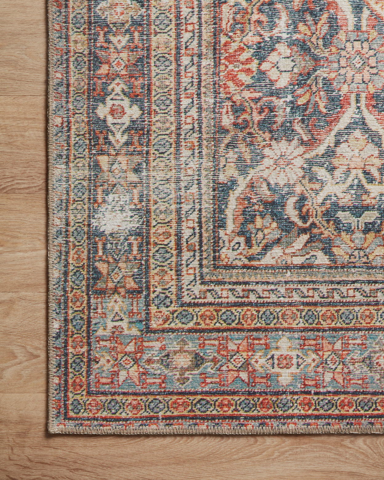 Georgie Red / Navy Rug