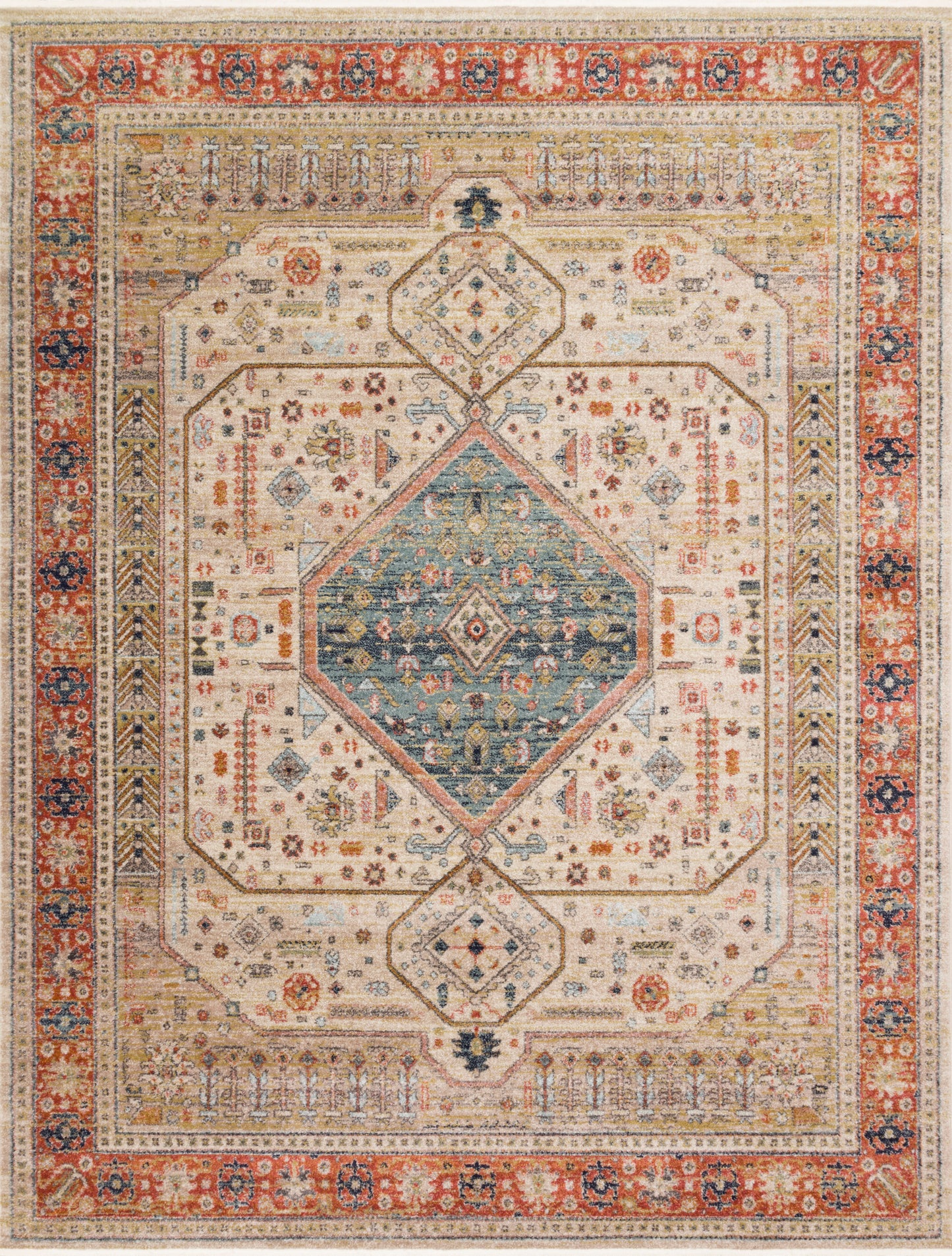 Graham Persimmon / Antique Ivory Rug