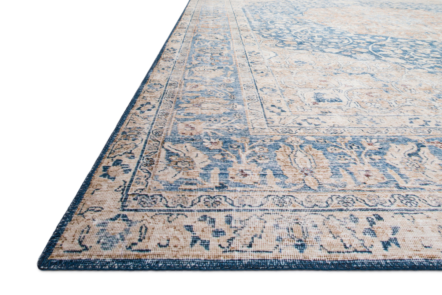 Layla Blue / Tangerine Rug