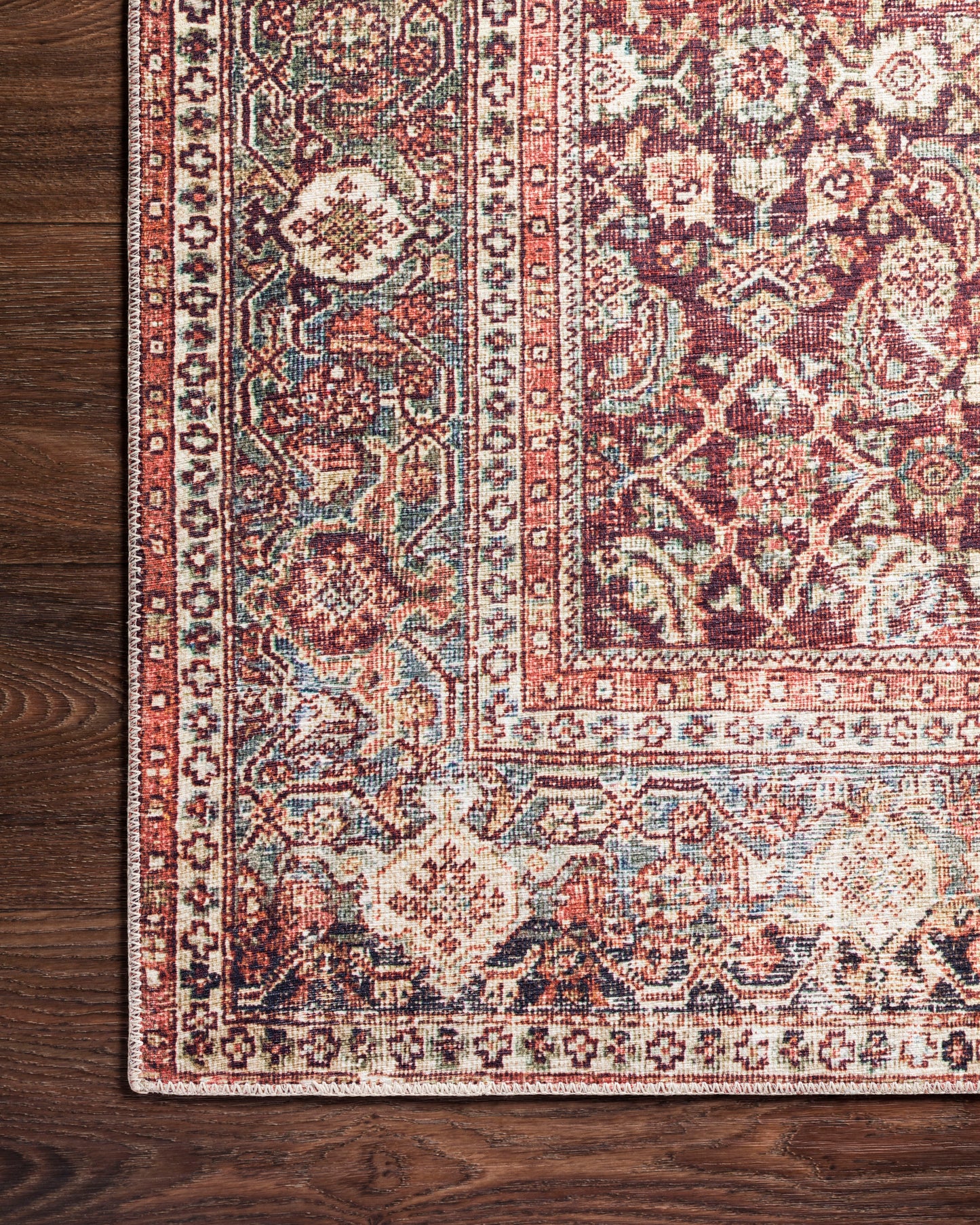 Layla Cinnamon / Sage Rug