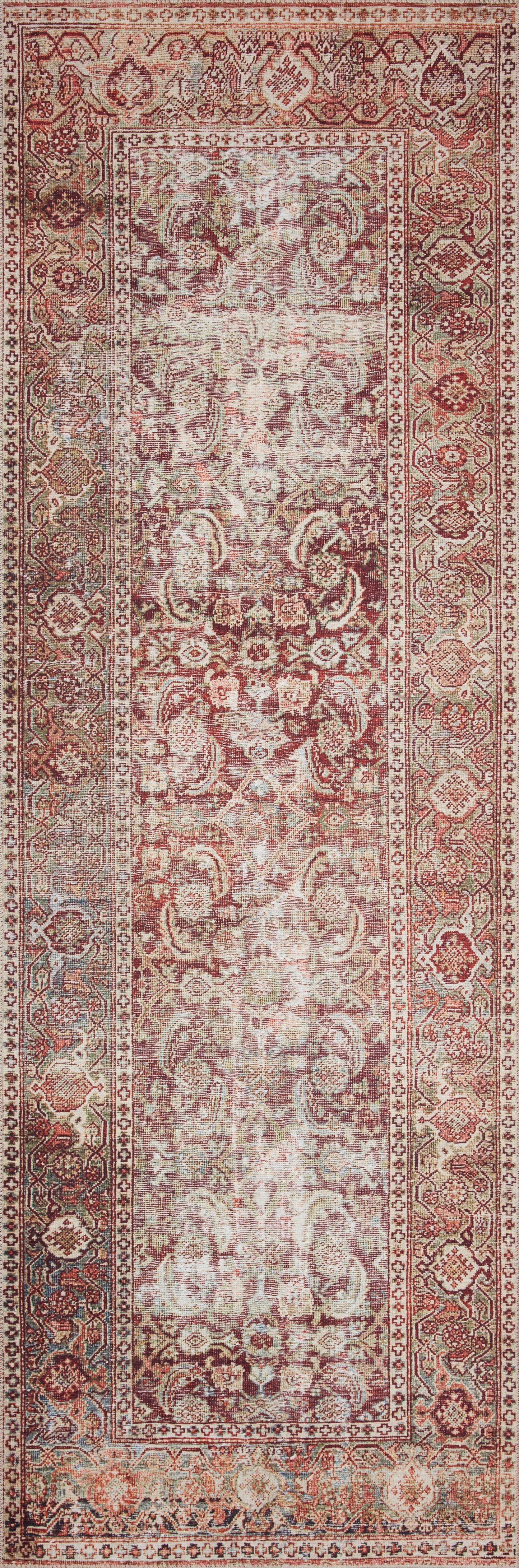 Layla Cinnamon / Sage Rug