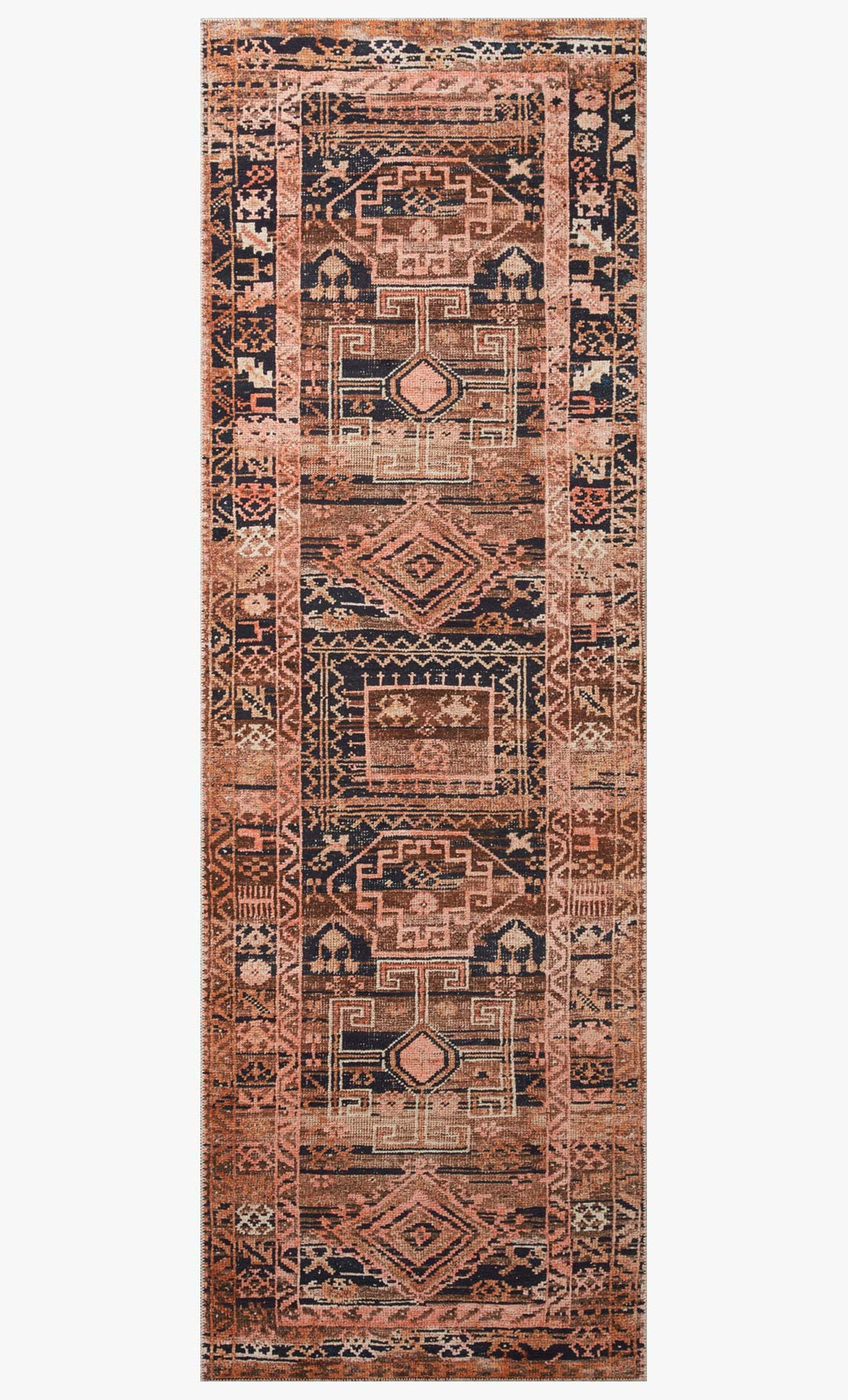 Layla Mocha / Blush Rug