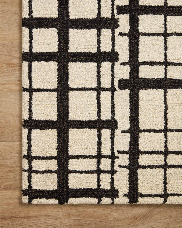 Polly Black & Ivory Rug