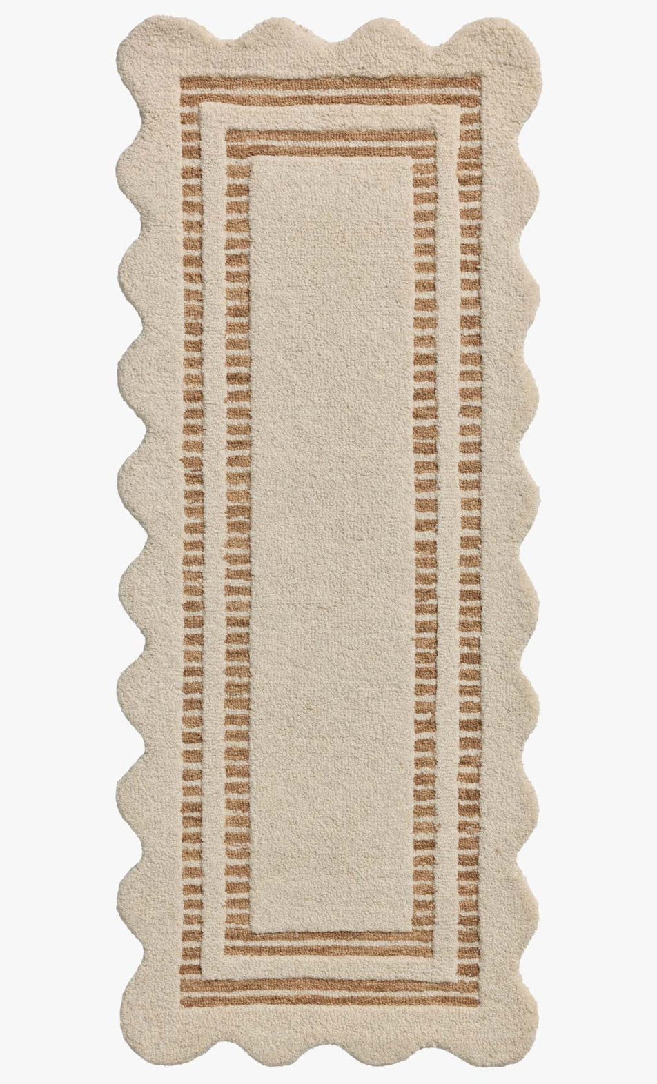 Scottie Ivory Rust Rug