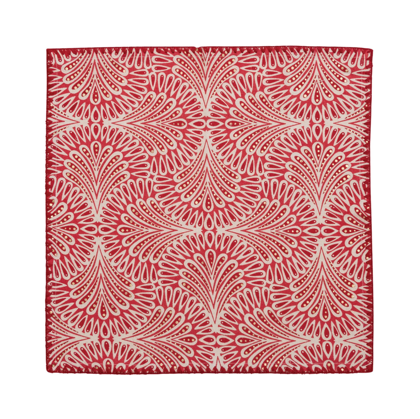 Red Holiday Napkin Set