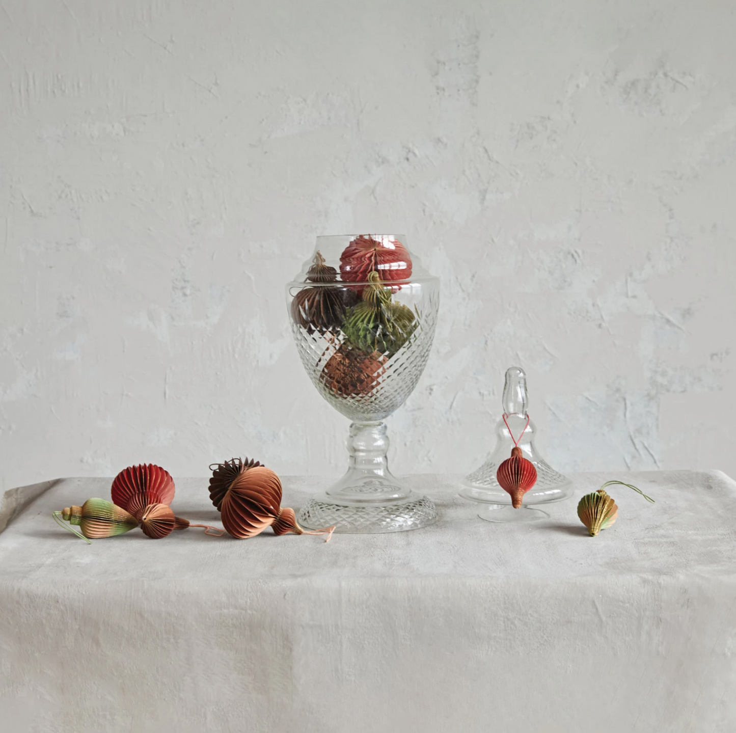 Cut Glass Apothecary Jar
