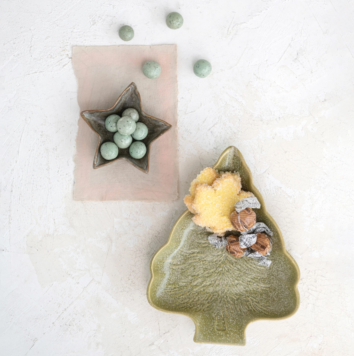 Stoneware Tree Plate