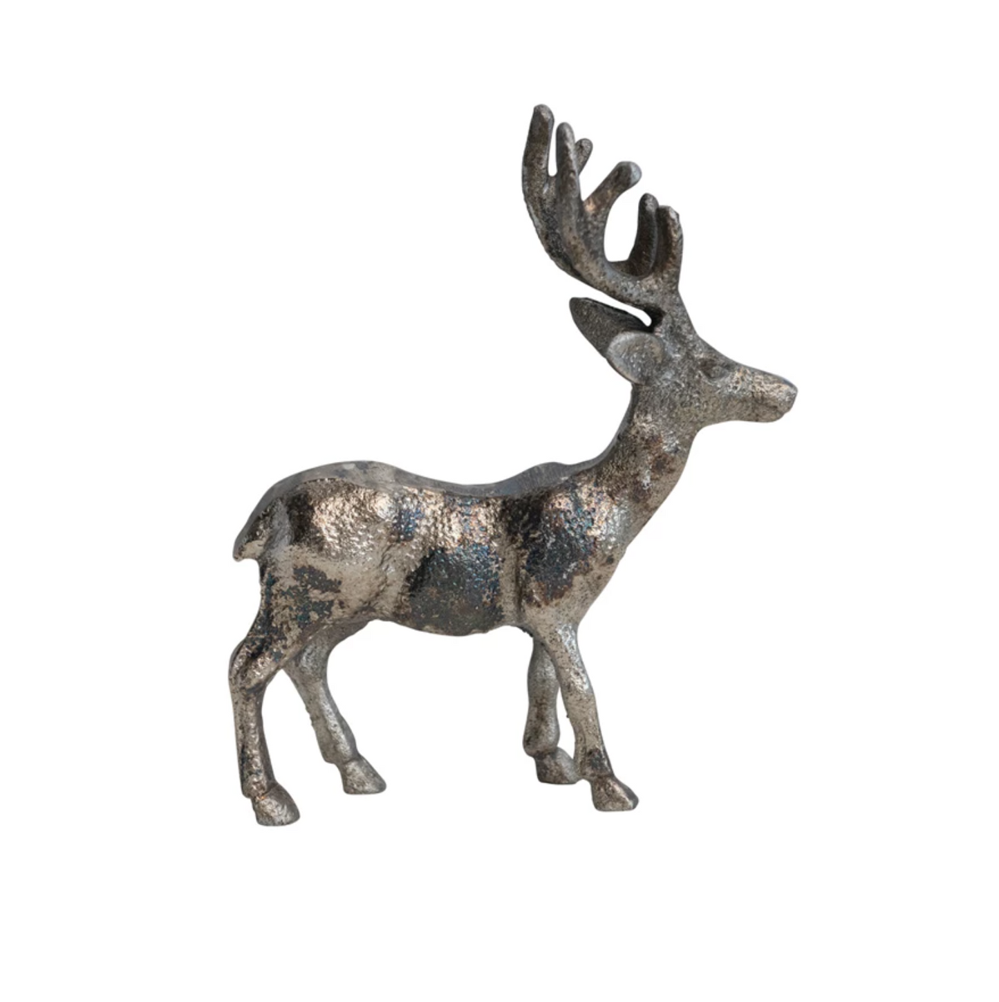 Antique Aluminum Deer