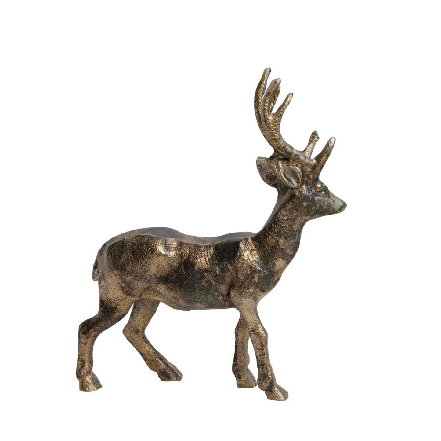 Antique Aluminum Deer