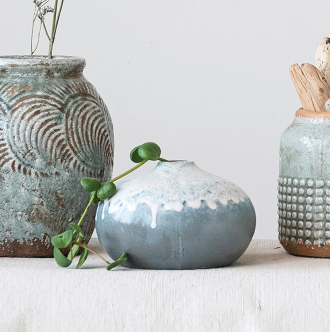Shoreline Glaze Vase