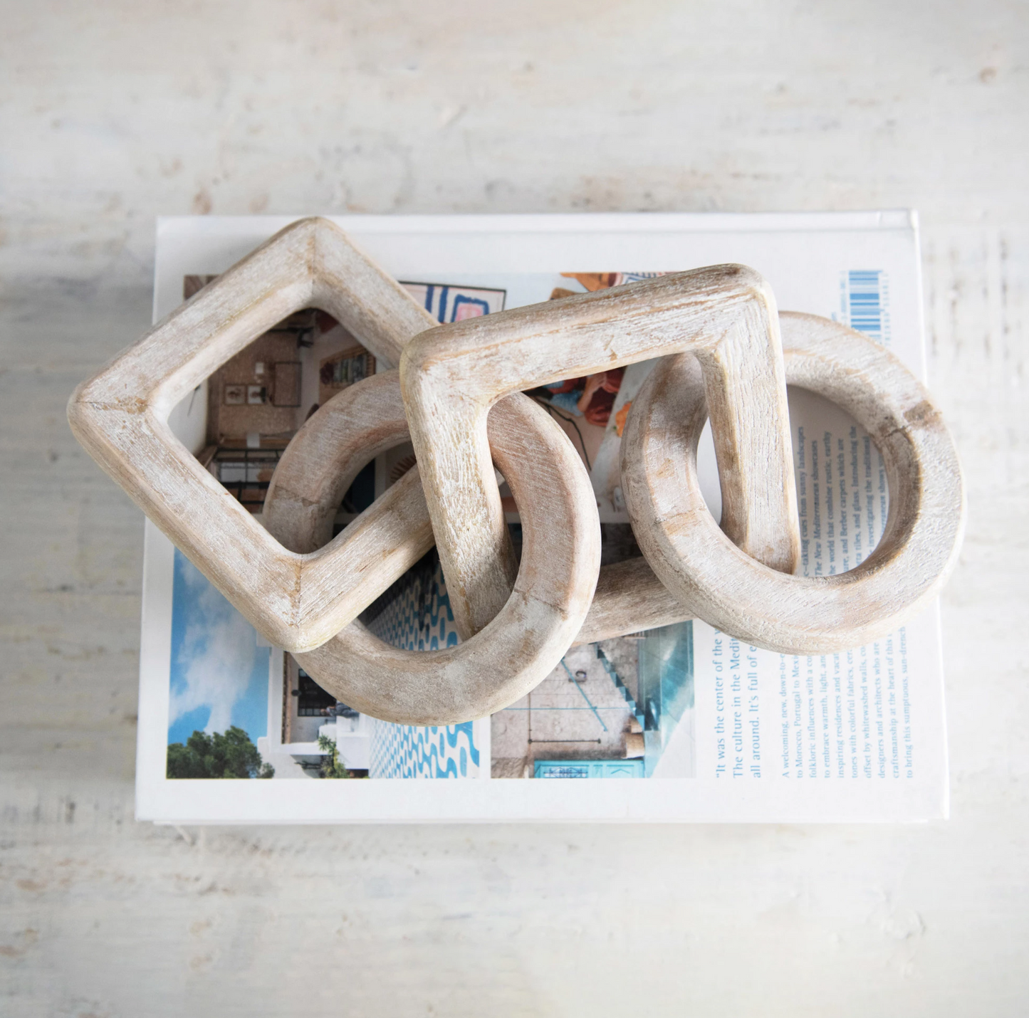 White Washed Wood Chain