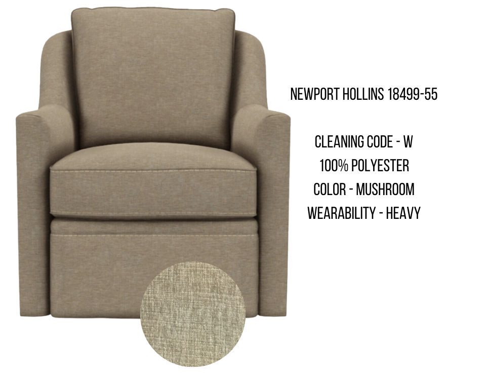 Newport Hollins Swivel Chair
