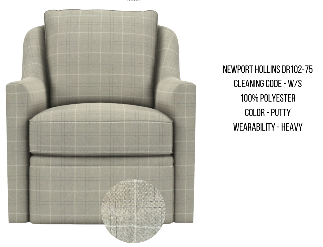 Newport Hollins Swivel Chair