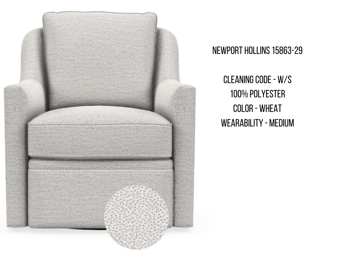 Newport Hollins Swivel Chair