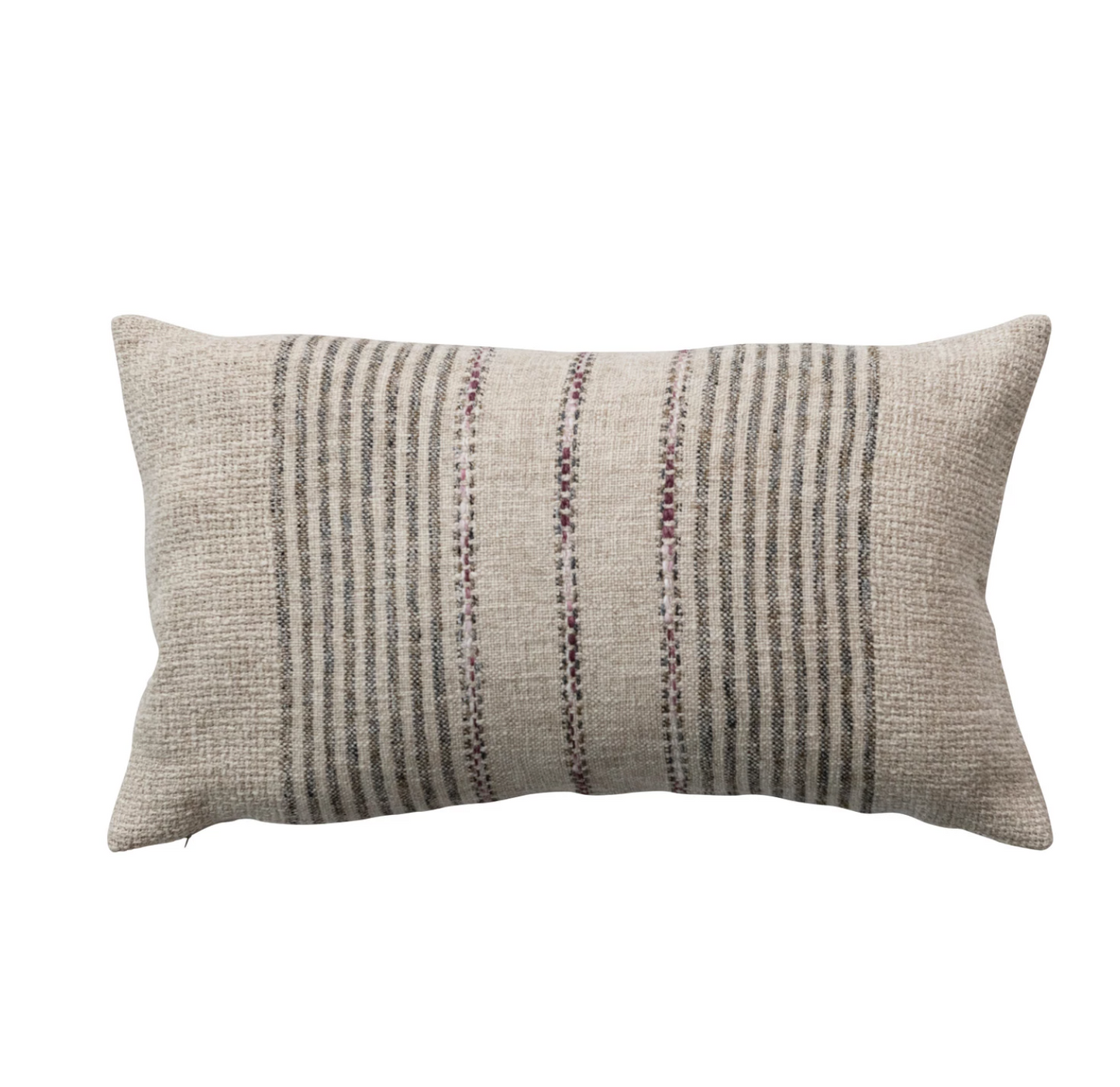 Lauren Striped Lumbar Pillow