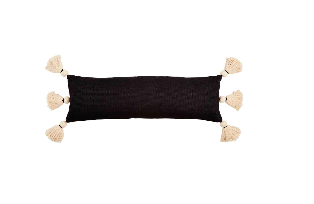 Black Tassel Pillows