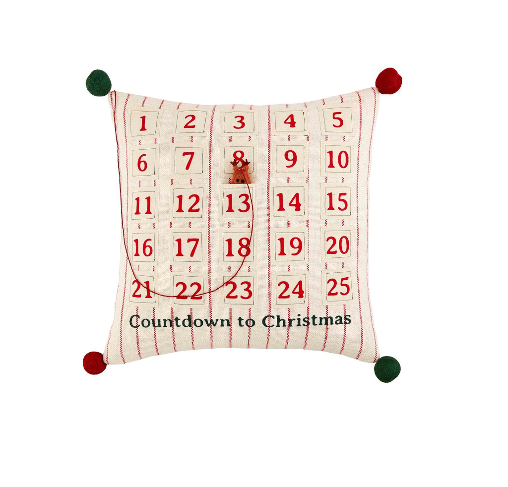 Christmas Advent Pillow