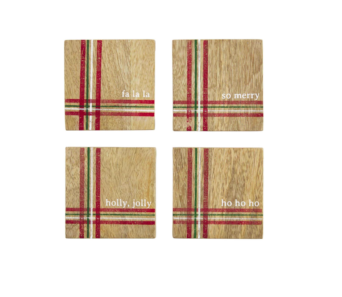 Christmas Coaster Set