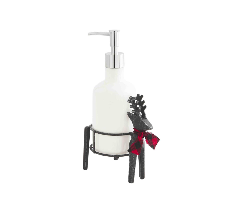 Reindeer Soap Stand Set