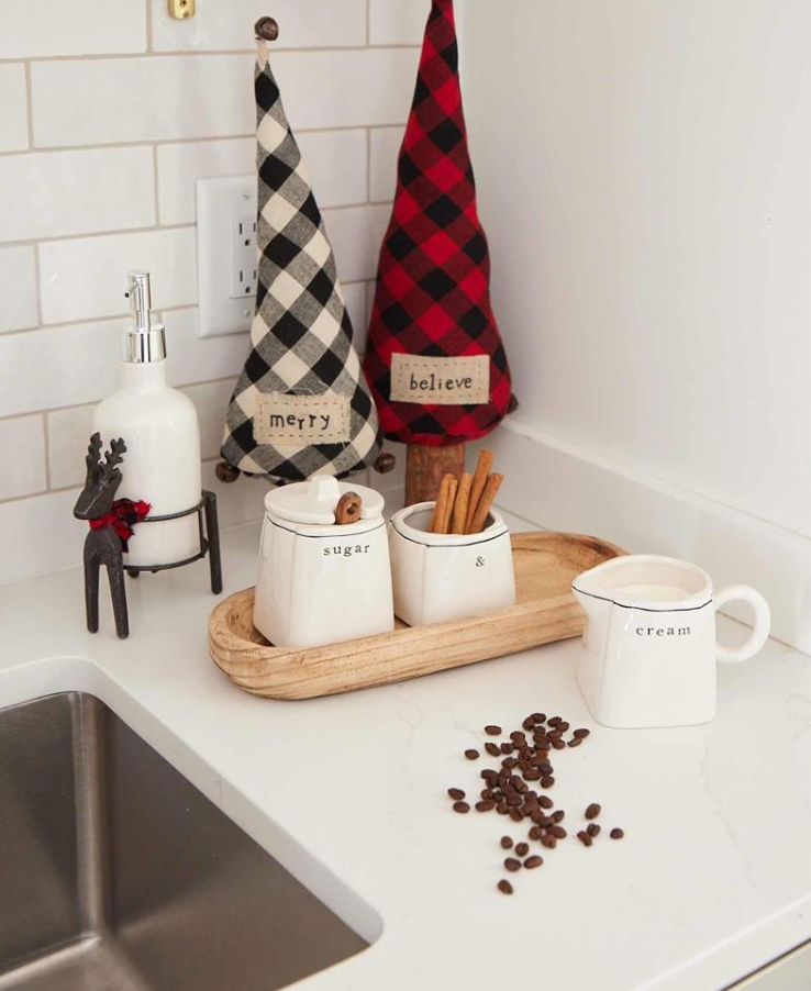 Reindeer Soap Stand Set