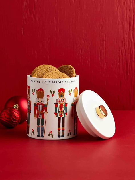 Nutcracker Cookie Jar