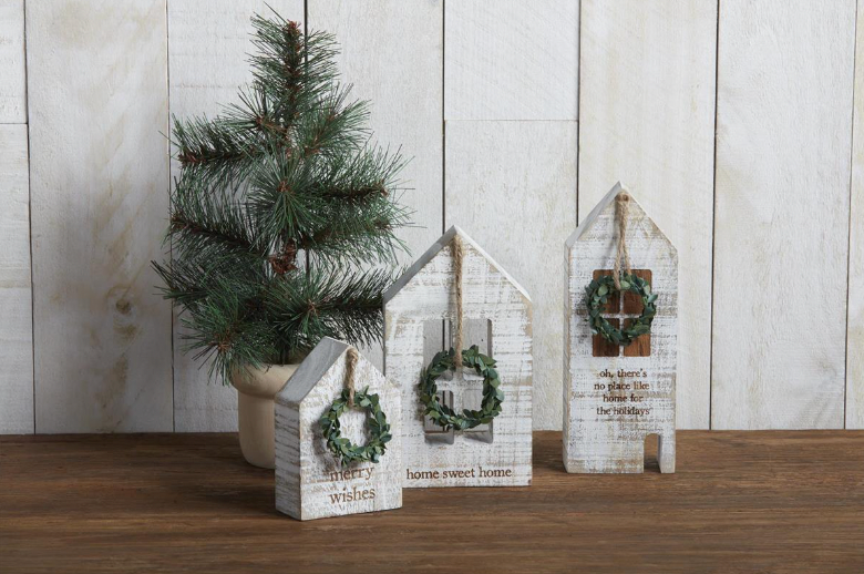 Wreath Home Plaques