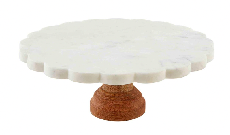 Scalloped Cake Stand