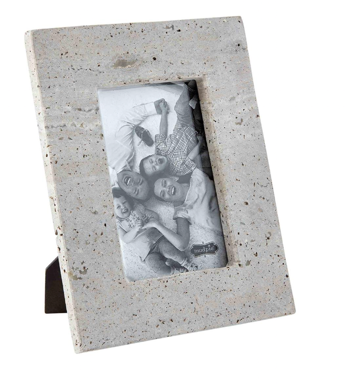 Grey Travertine Photo Frame